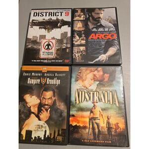4 DVDS Titles in‎ Description